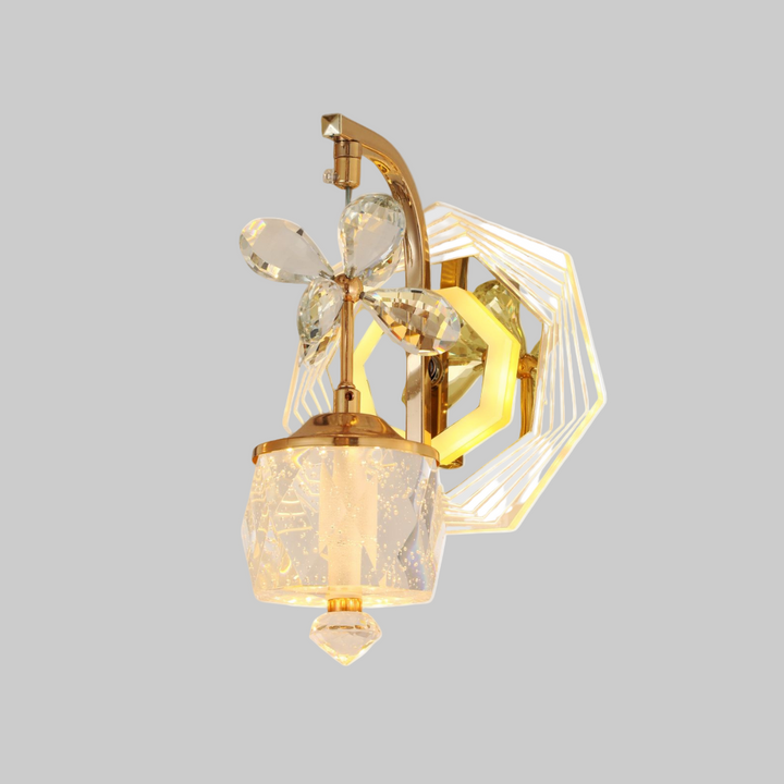 Modern Crystal Acrylic LED Wall Lamp