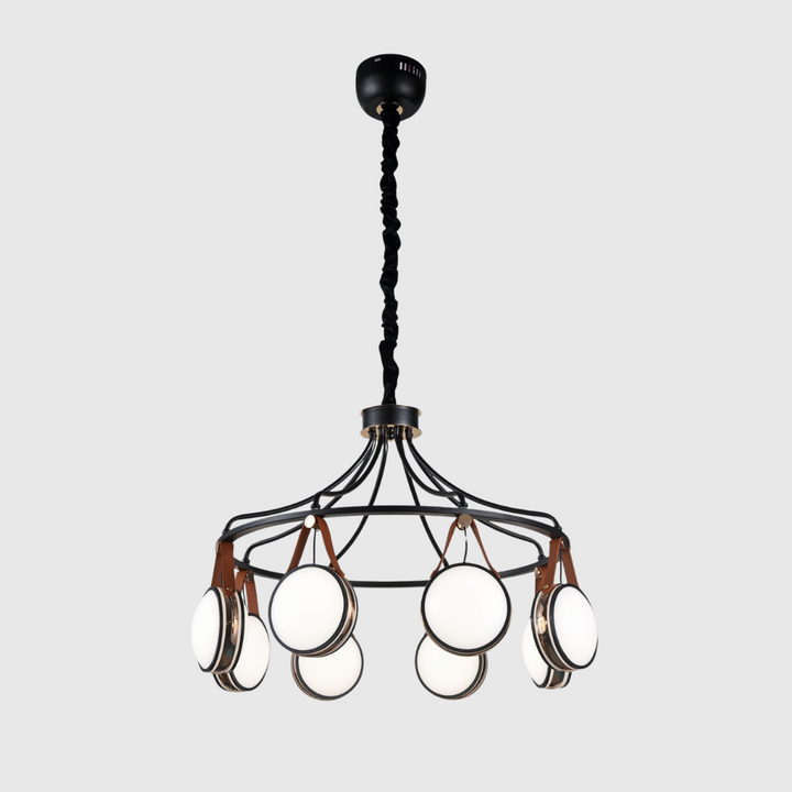 Modern Leather Style Adjustable LED Ceiling Light