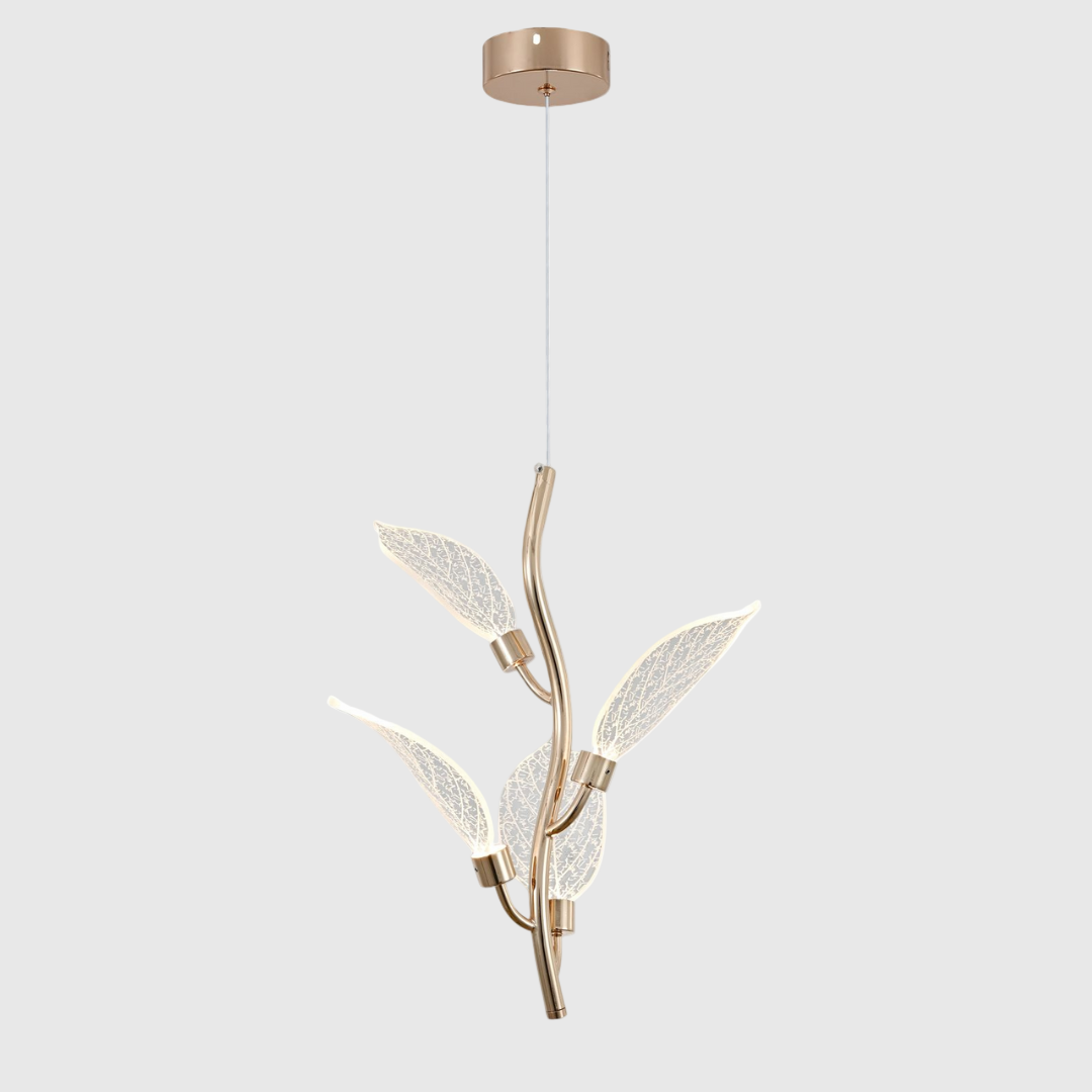 Luxury Leaf LED Statement Ceiling Chandelier