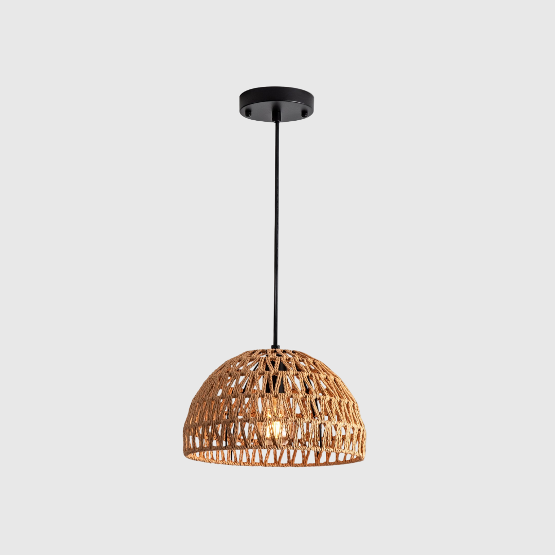 Diamond & Crystal Single Pendant Light