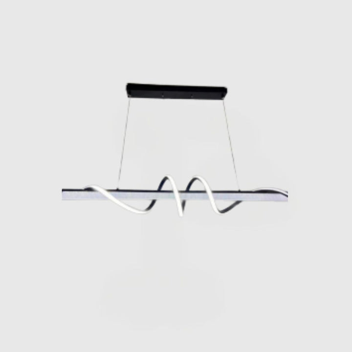 Modern Spiral LED Chandelier – 38W Dimmable Neutral White Lighting for Living & Dining Rooms