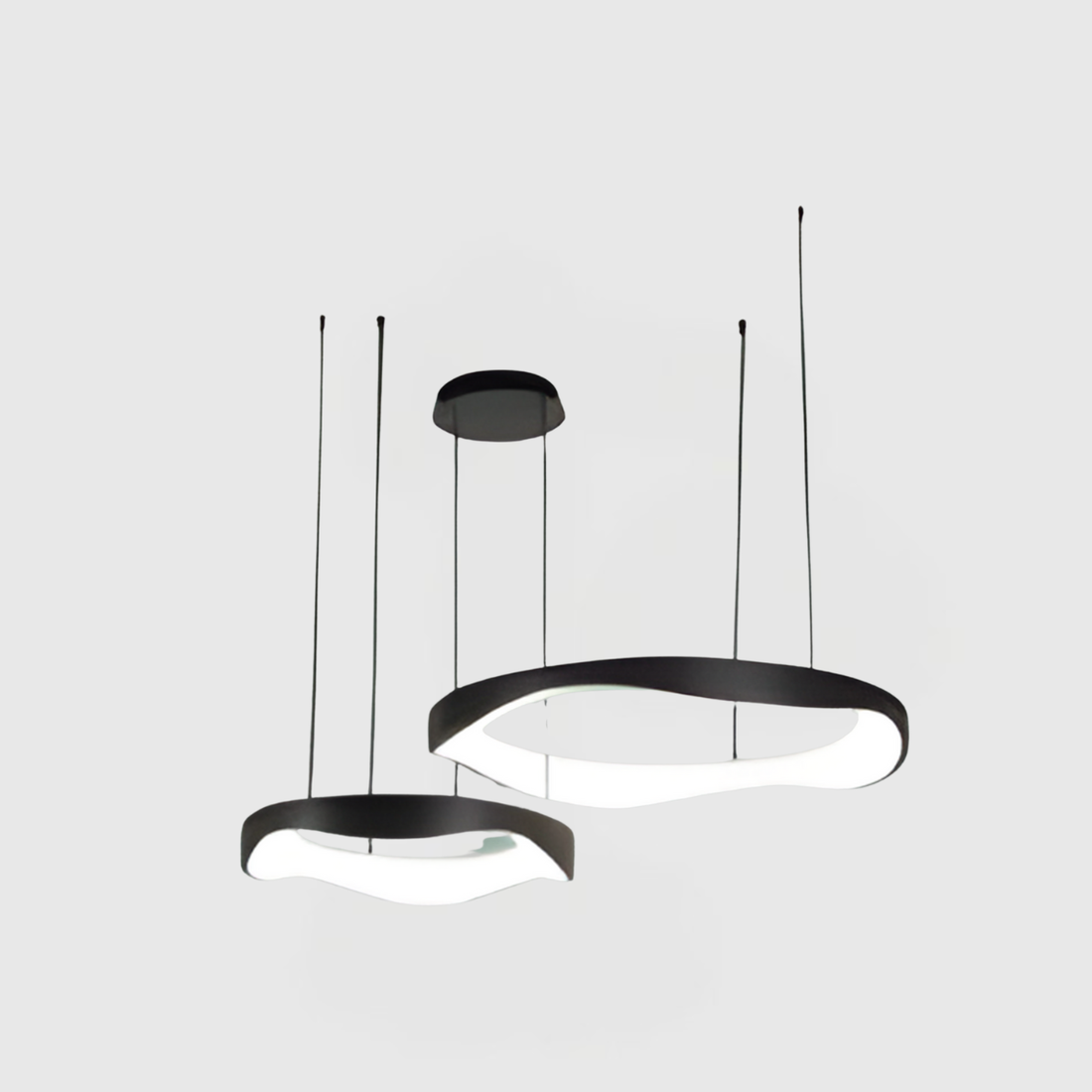 Modern LED Ring Pendant Light – Contemporary Ceiling Hanging Lamp