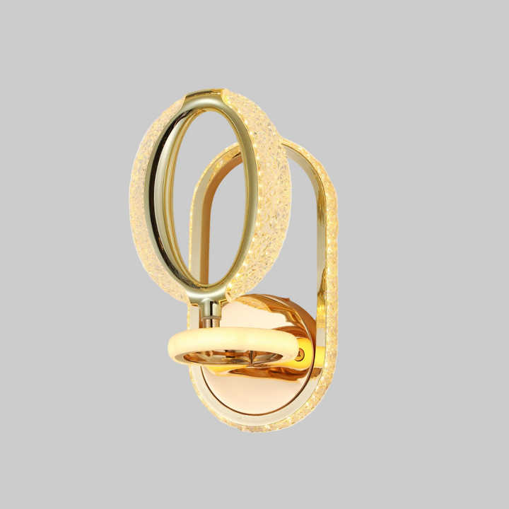 Modern Gold Acrylic LED Wall Lamp