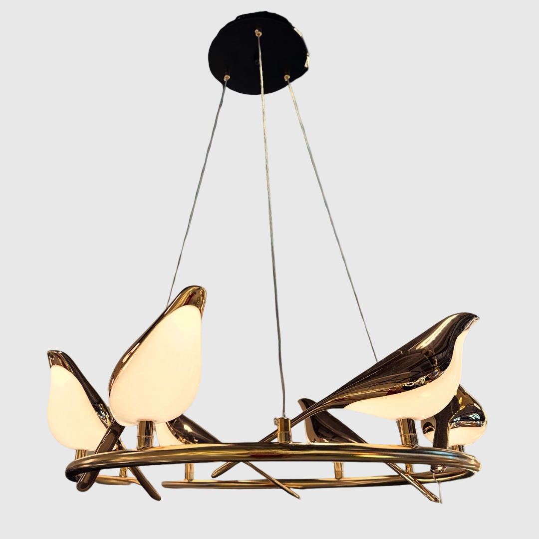 Adjustable Dove LED Ceiling Chandelier