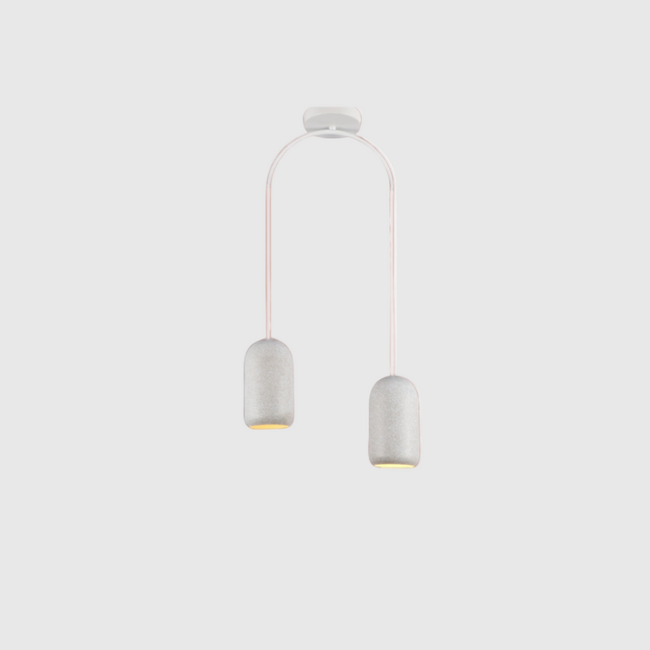 Luxury Golden Double Pendant LED Light