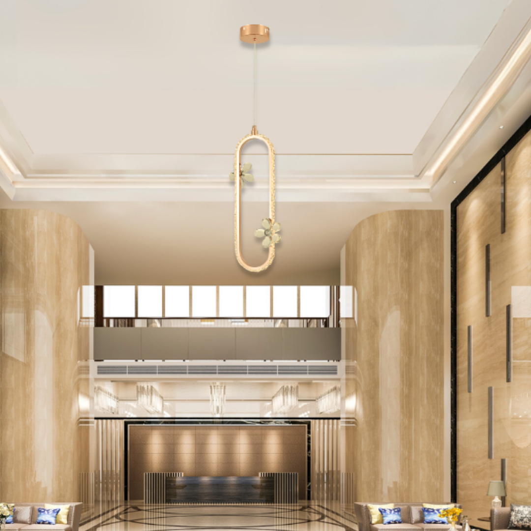 Luxury Crystal LED Single Pendant Light