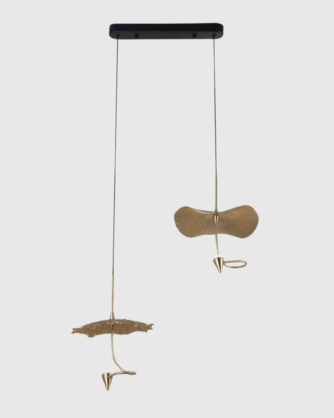 Copper Flower Double 4W LED Pendant