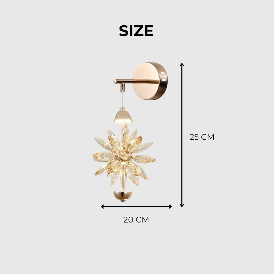 Crystal LED Decorative Wall Lamp