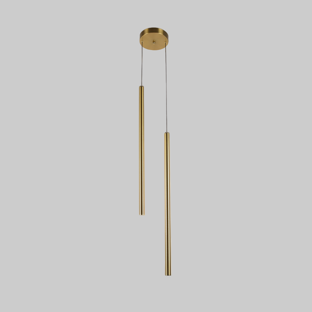 Fancy Double LED Pendant in Warm White