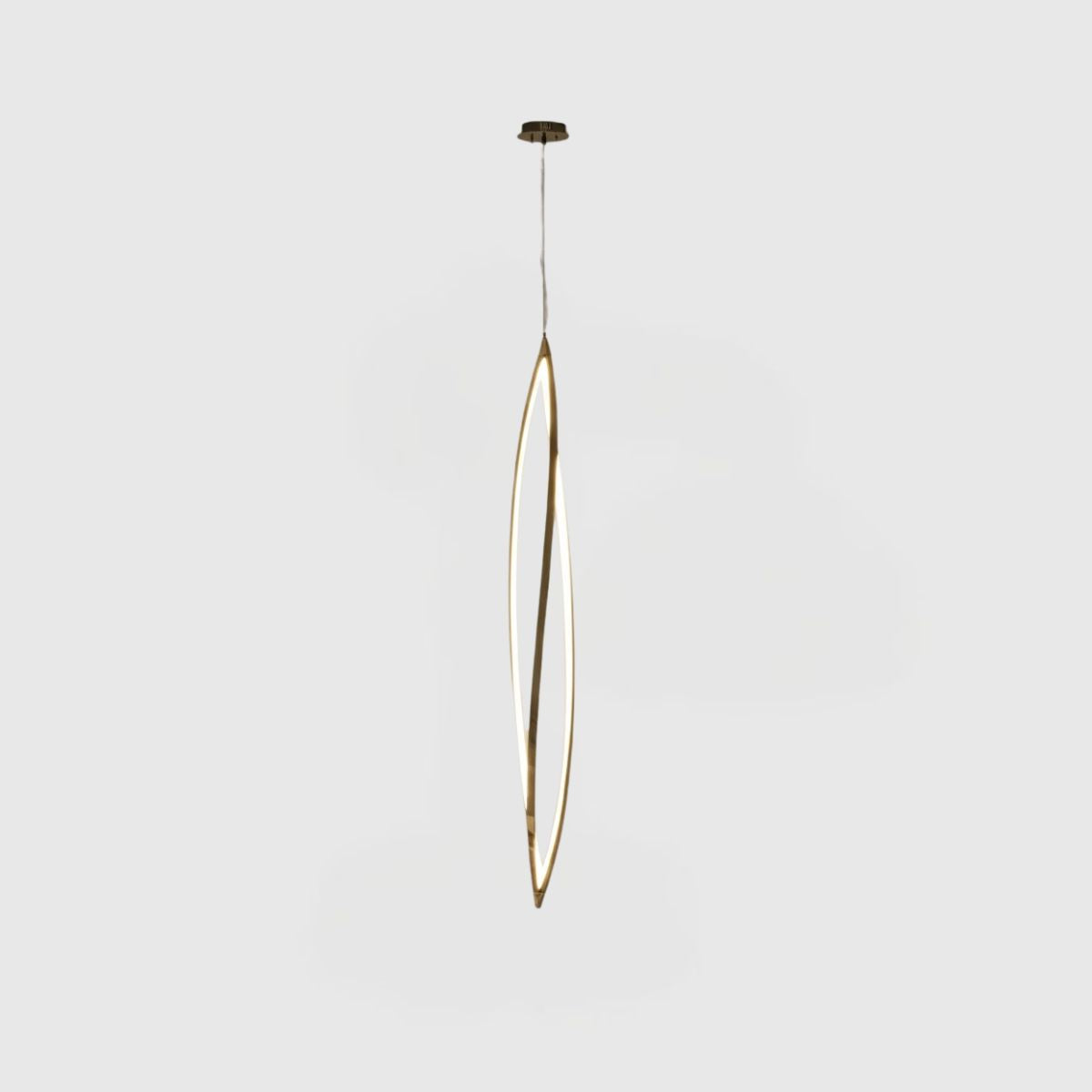 Modern Willow Leaf LED Suspension Light – Contemporary Ceiling Pendant