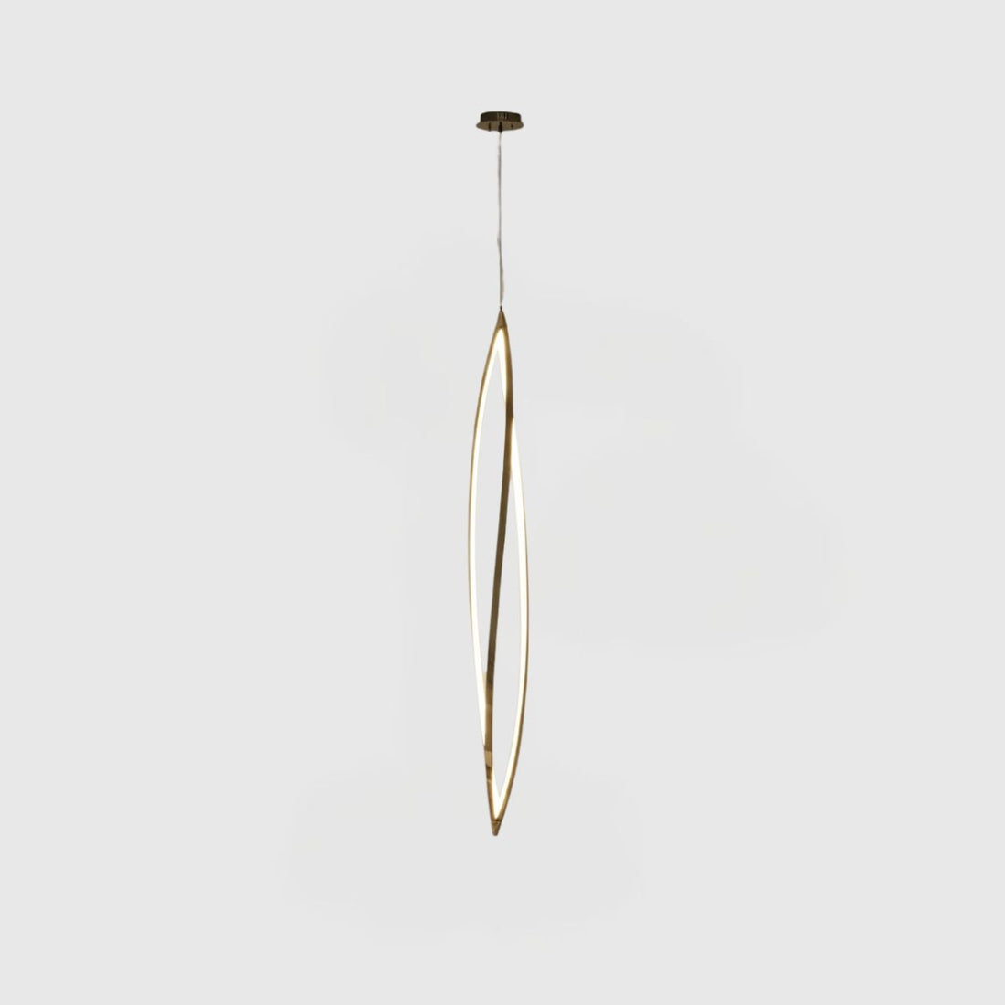 Modern Willow Leaf LED Suspension Light – Contemporary Ceiling Pendant