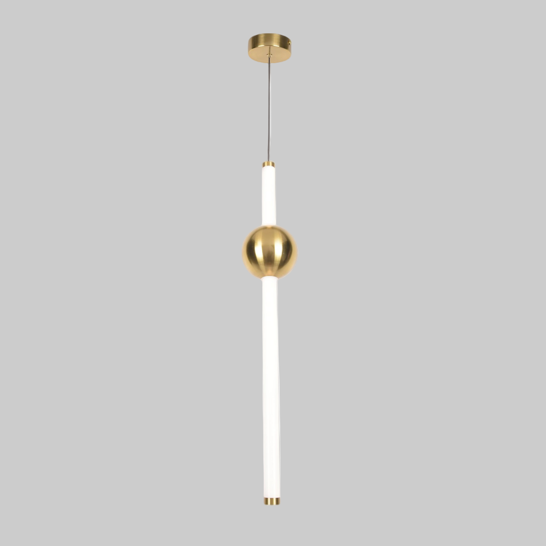 Fancy Single LED Pendant in Warm White