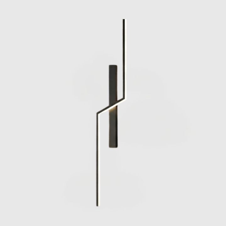 Modern Linear LED Wall Lamp – Aluminum & Silica, Up & Down Light, Dimmable