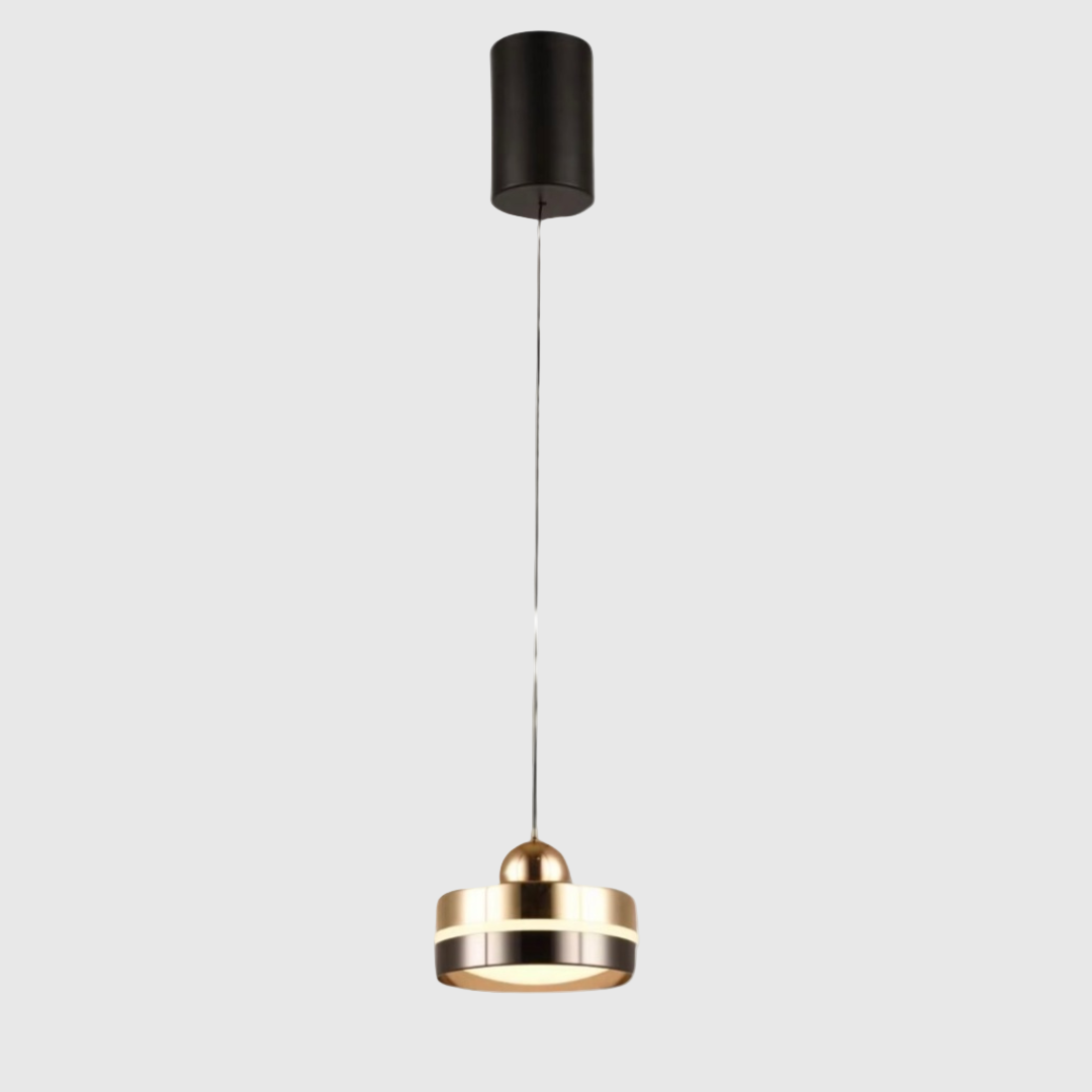 Modern Gold Black 24W LED Pendant