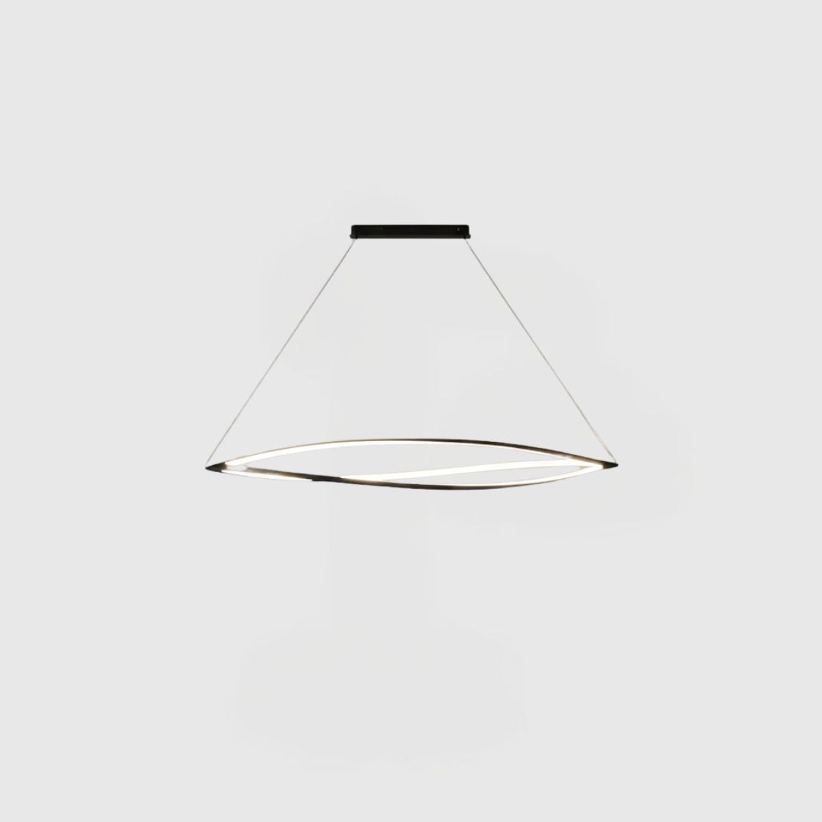 Modern Willow Leaf LED Suspension Light – Contemporary Ceiling Pendant