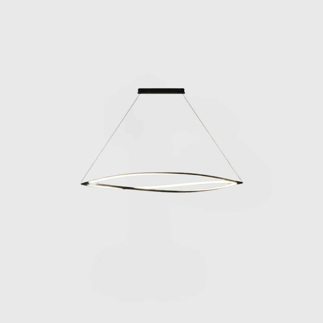 Modern Willow Leaf LED Suspension Light – Contemporary Ceiling Pendant