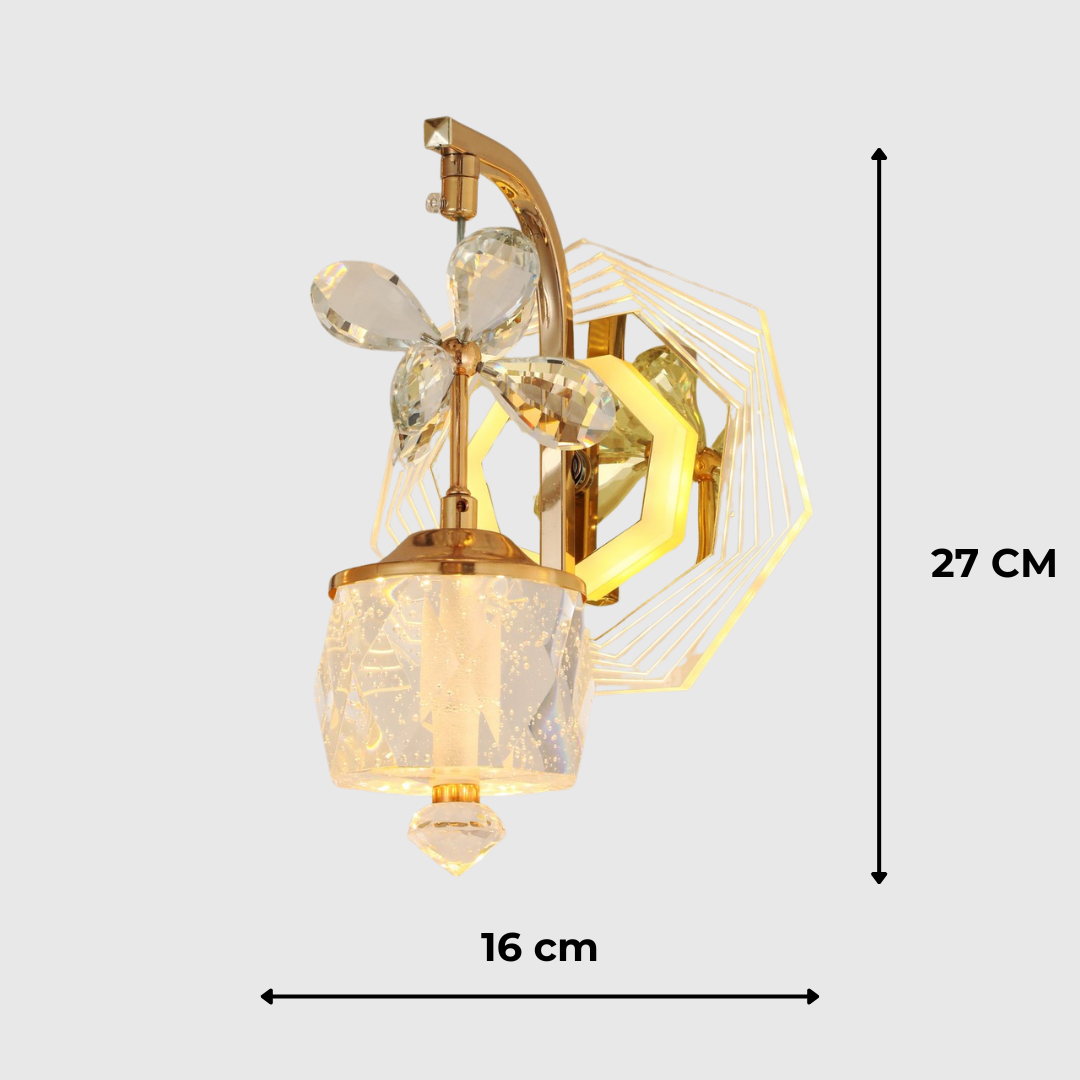 Modern Crystal Acrylic LED Wall Lamp