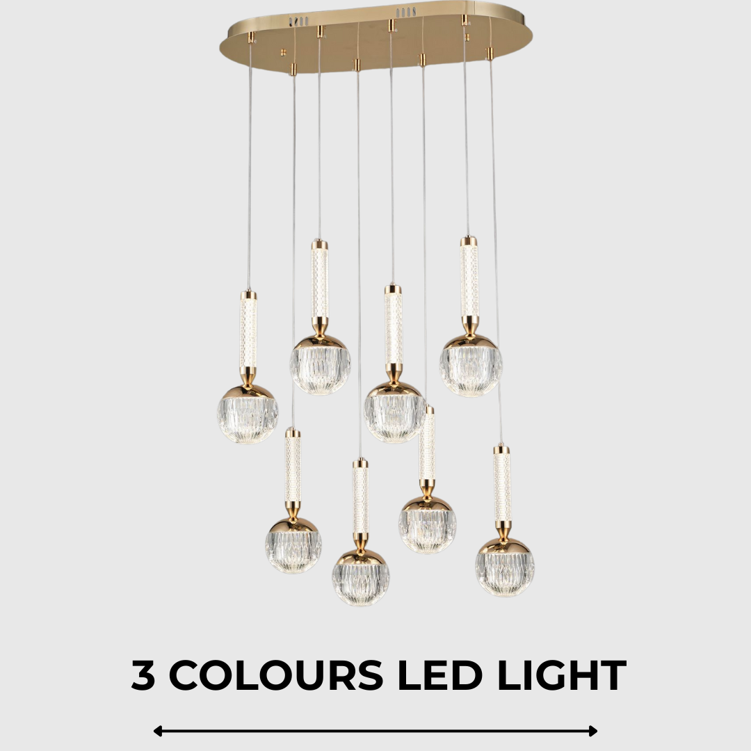 Modern Acrylic LED Ceiling Chandelier Light