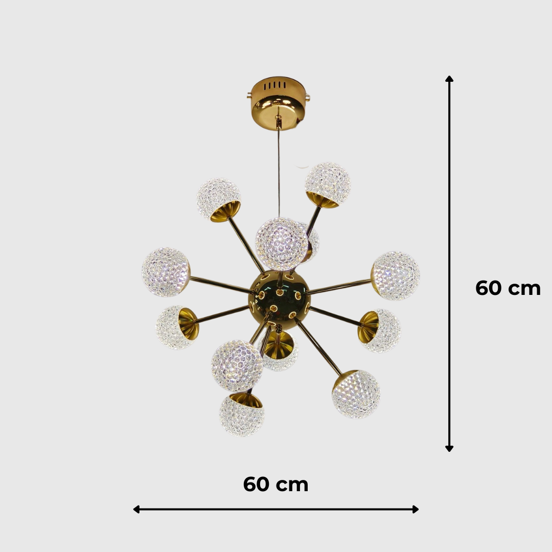 Adjustable LED Lightball Ceiling Chandelier