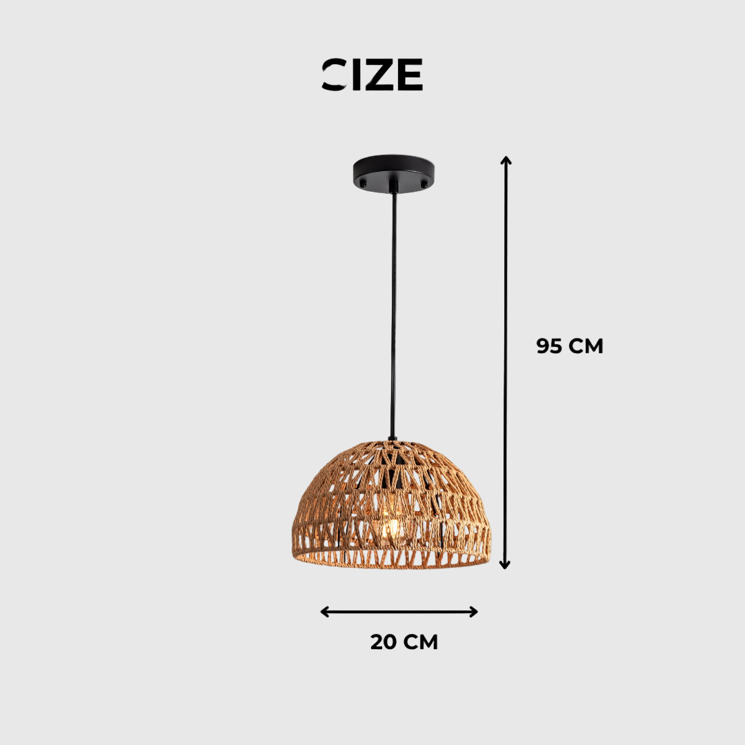 Diamond & Crystal Single Pendant Light