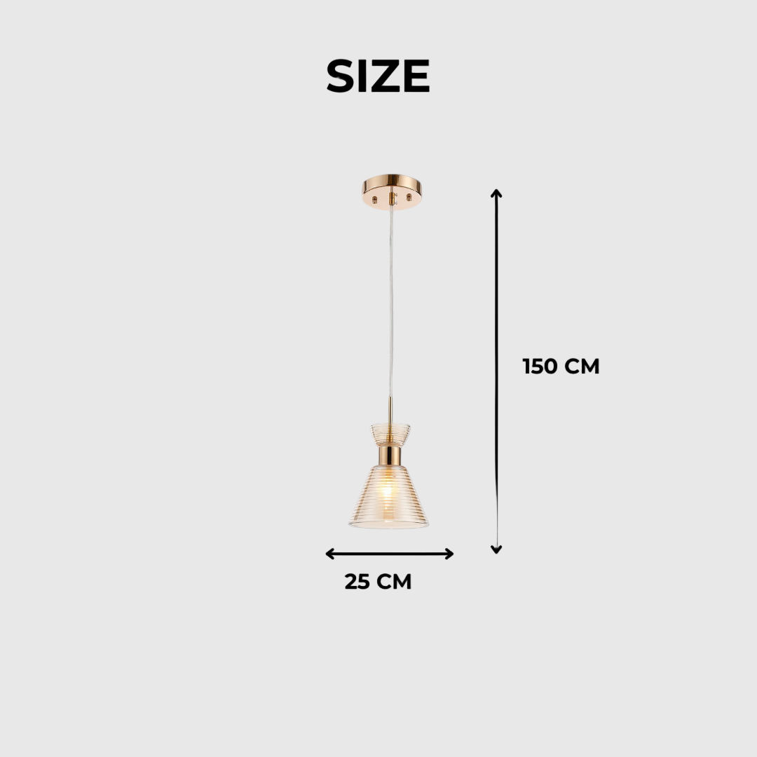 High-Quality Copper – Single Pendant