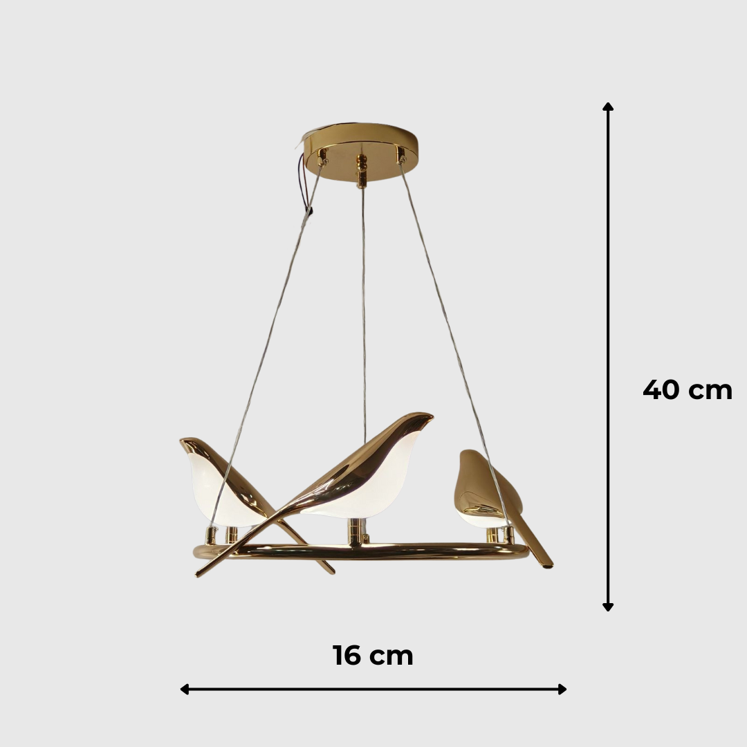 Adjustable Dove LED Ceiling Chandelier