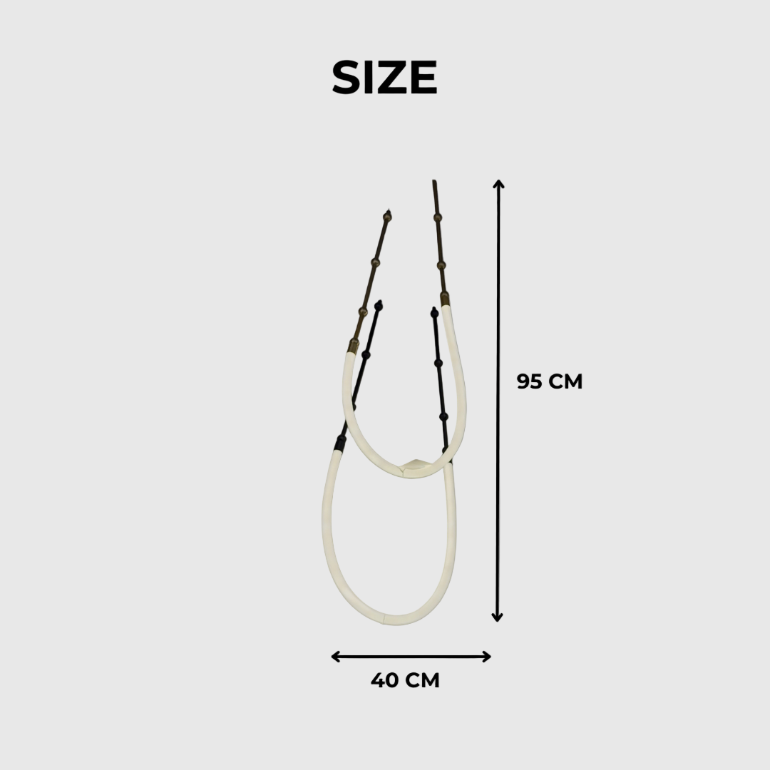 Rope Wall Lamp Chandelier – Warm White