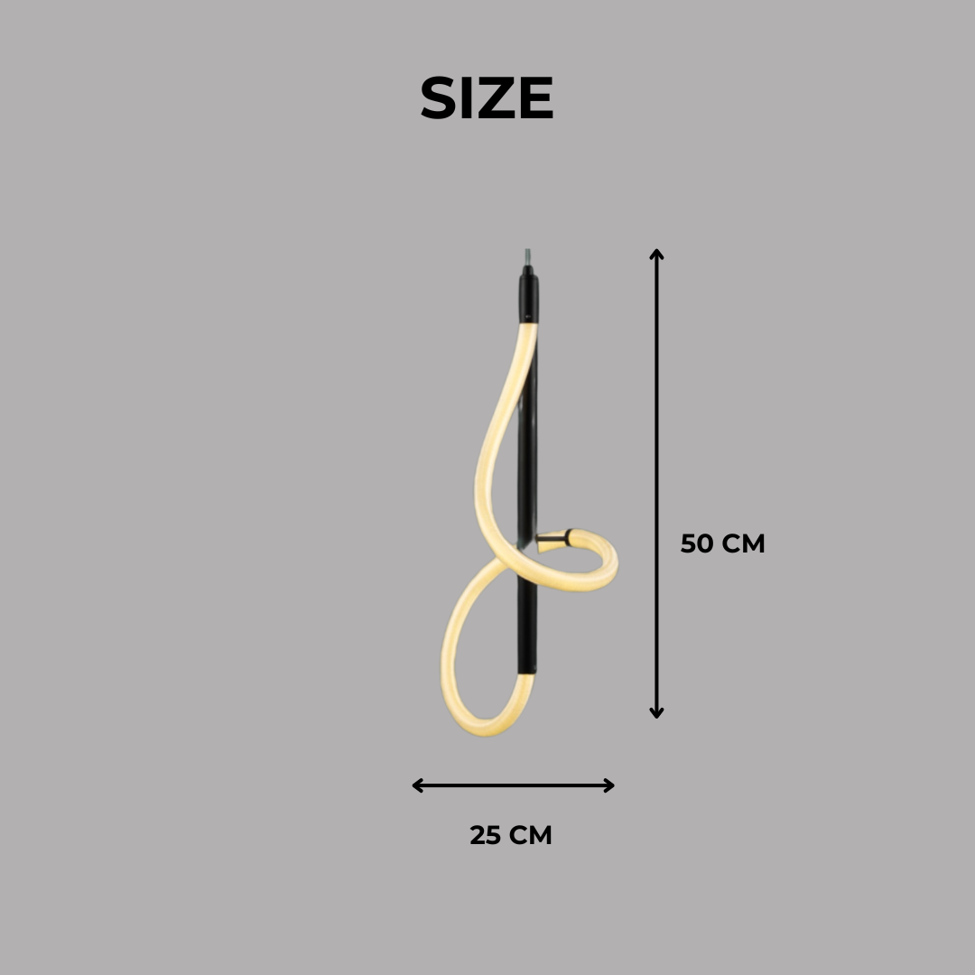 Liner Rope Single Wall Lamp – Warm White