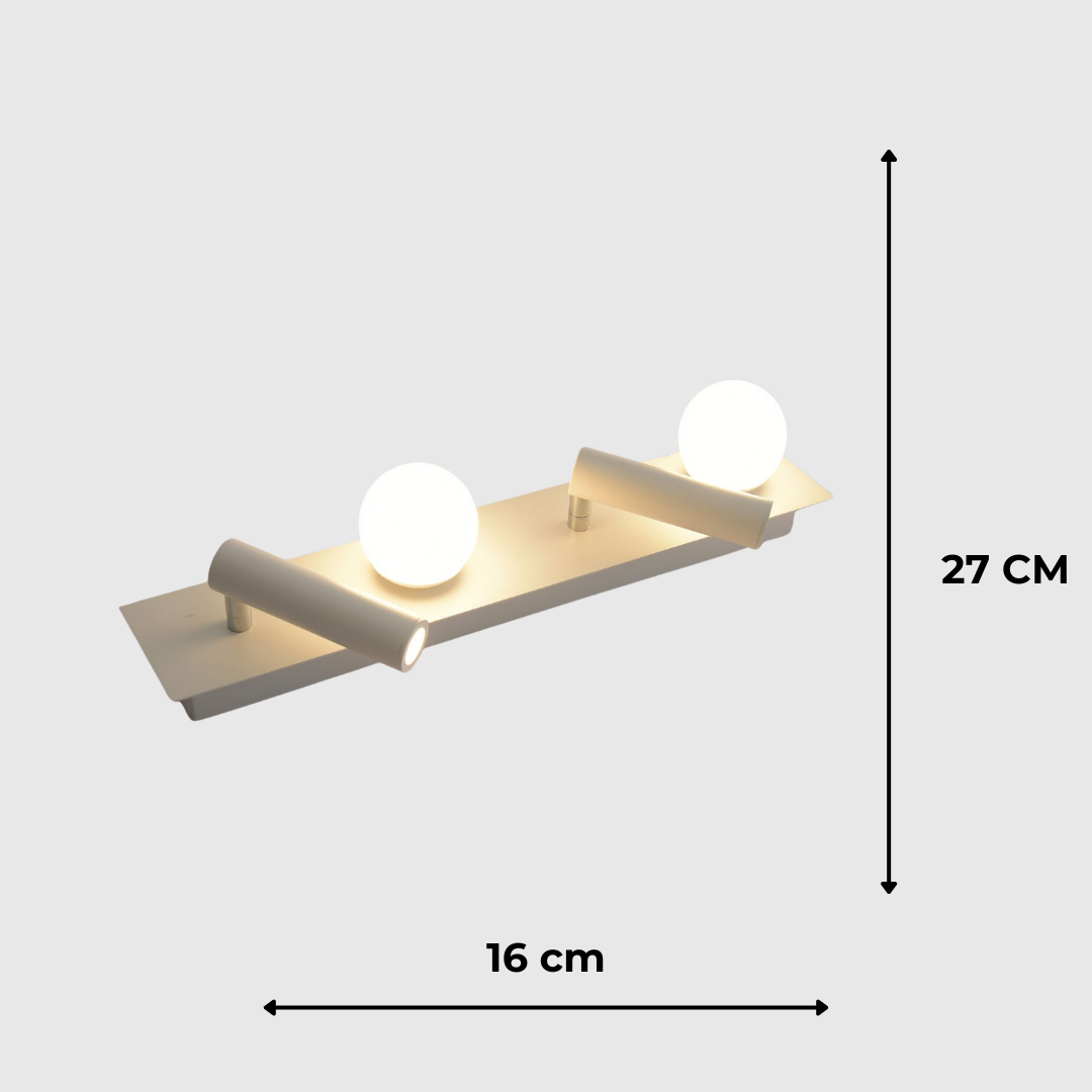 Modern LED Movable Wall Mirror Lamp