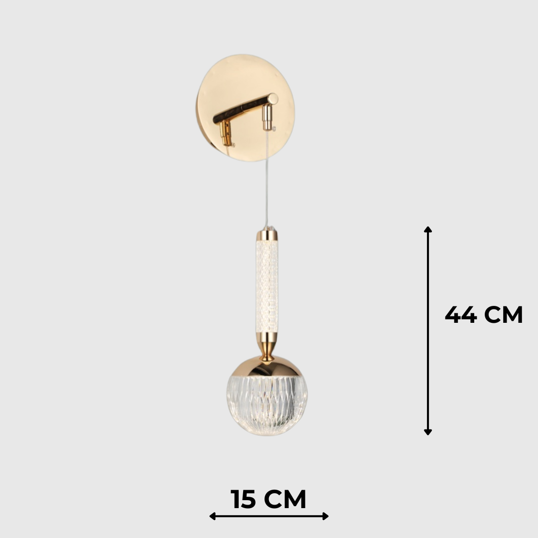 Modern Acrylic LED Wall Light Fixture