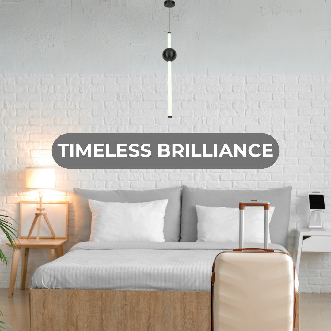 Fancy Single LED Pendant in Warm White