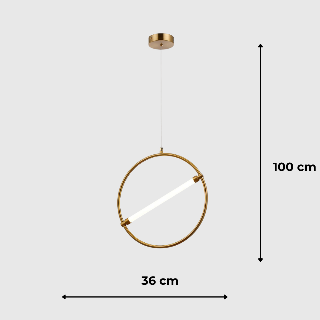 Modern Copper 6W LED Pendant Light