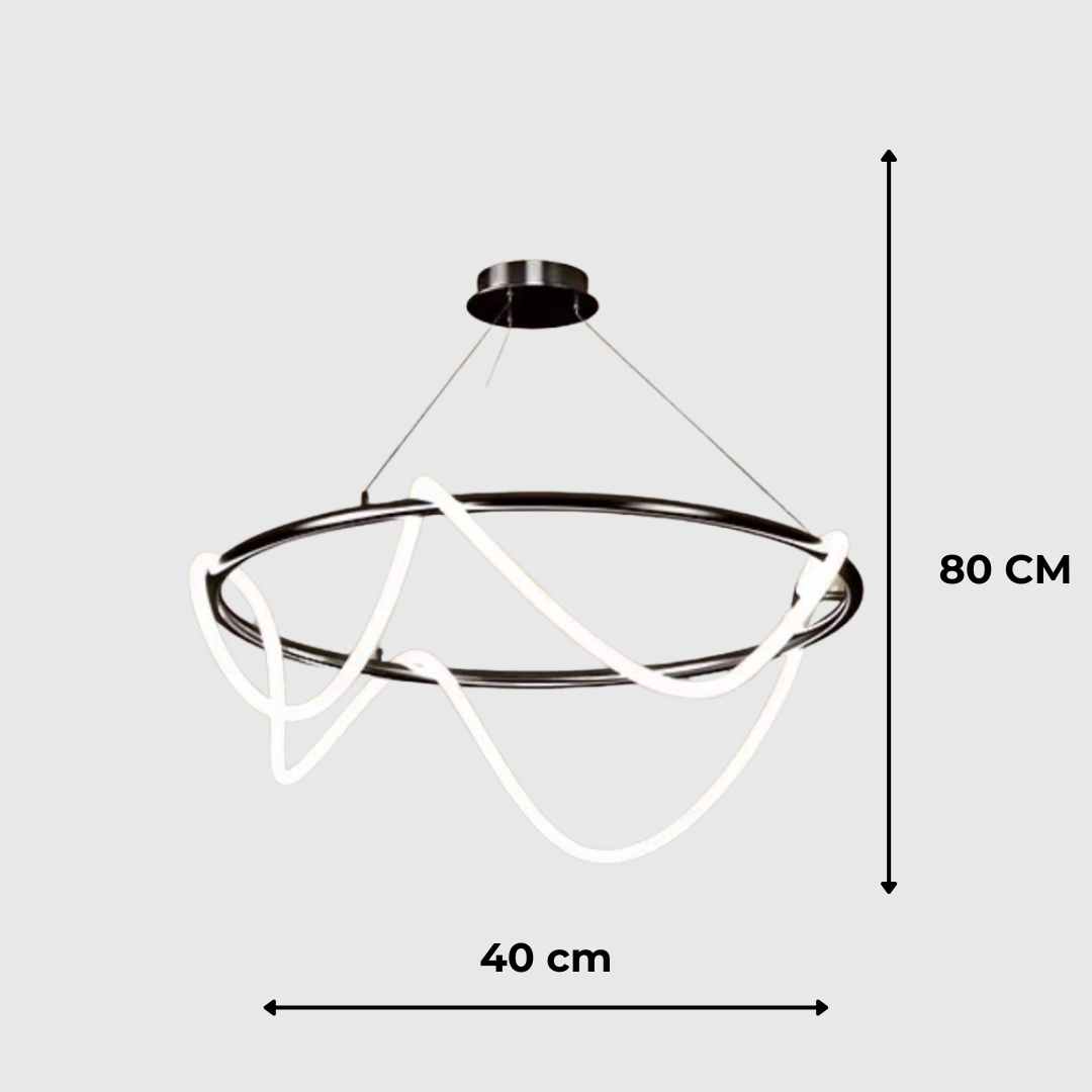 Modern Rope LED Pendant Ceiling Chandelier