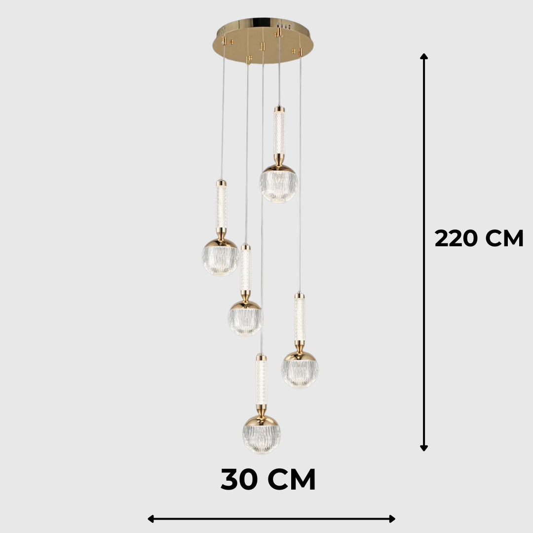 Modern Acrylic LED Ceiling Chandelier Light