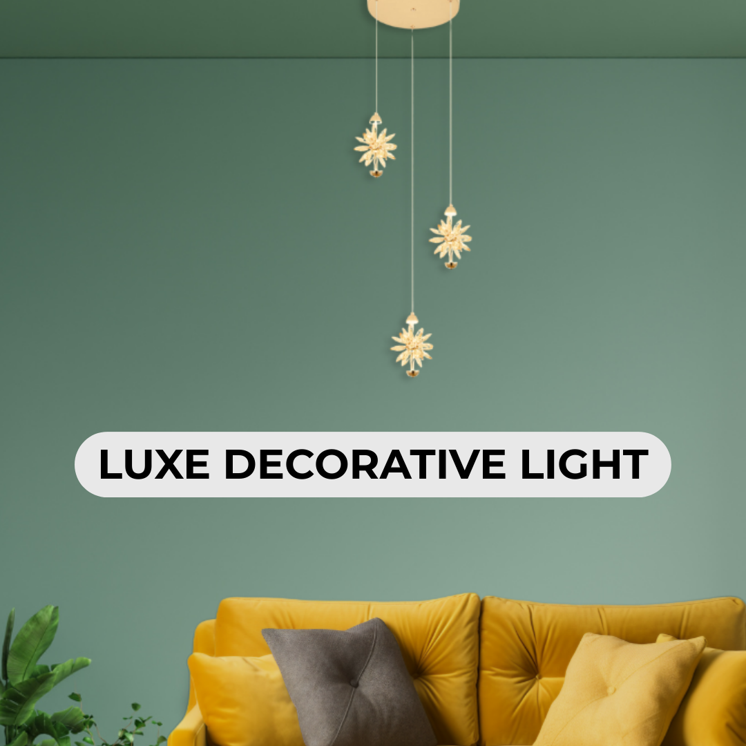 Modern Long Crystal LED Hanging Chandelier