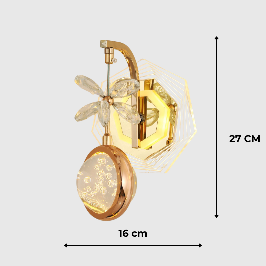 Luxury LED Crystal Acrylic Wall Lamp
