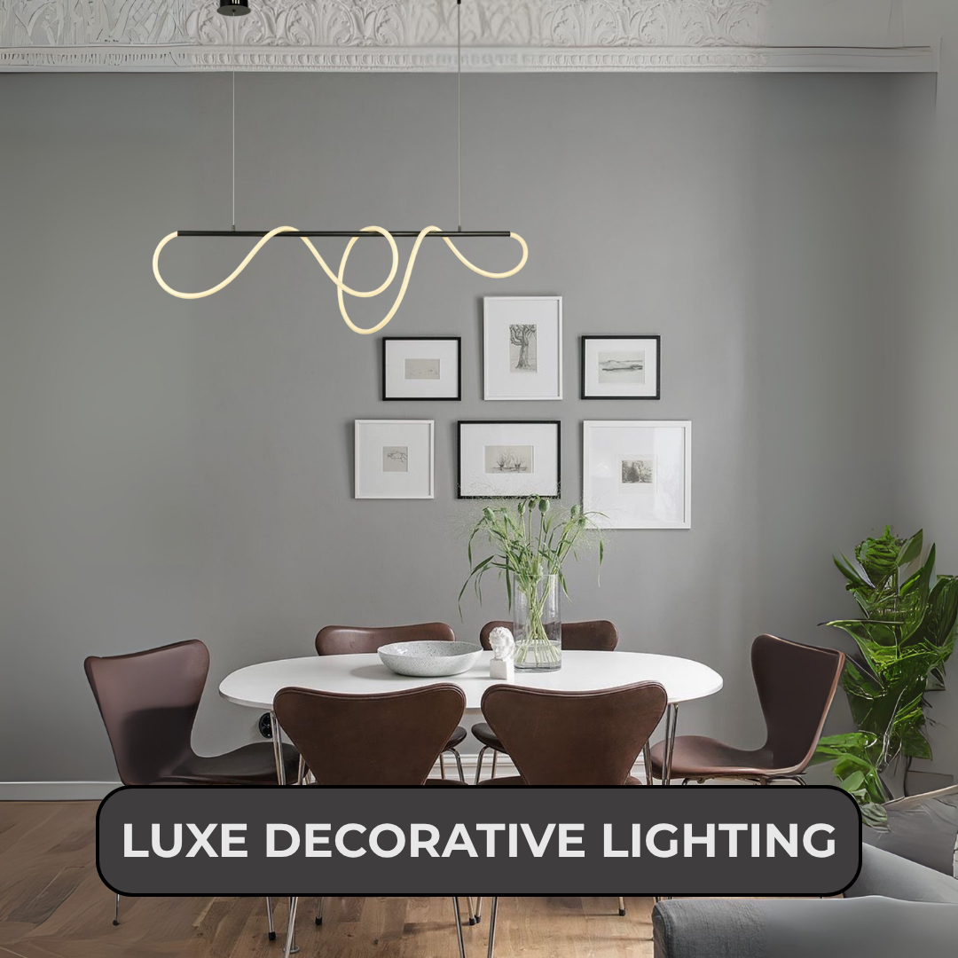 Rope Linear Chandelier – 3 Color