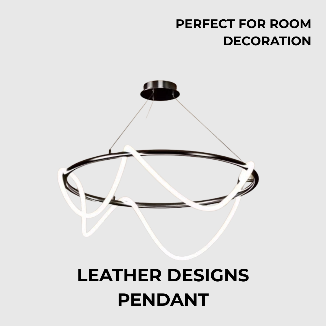 Modern Rope LED Pendant Ceiling Chandelier