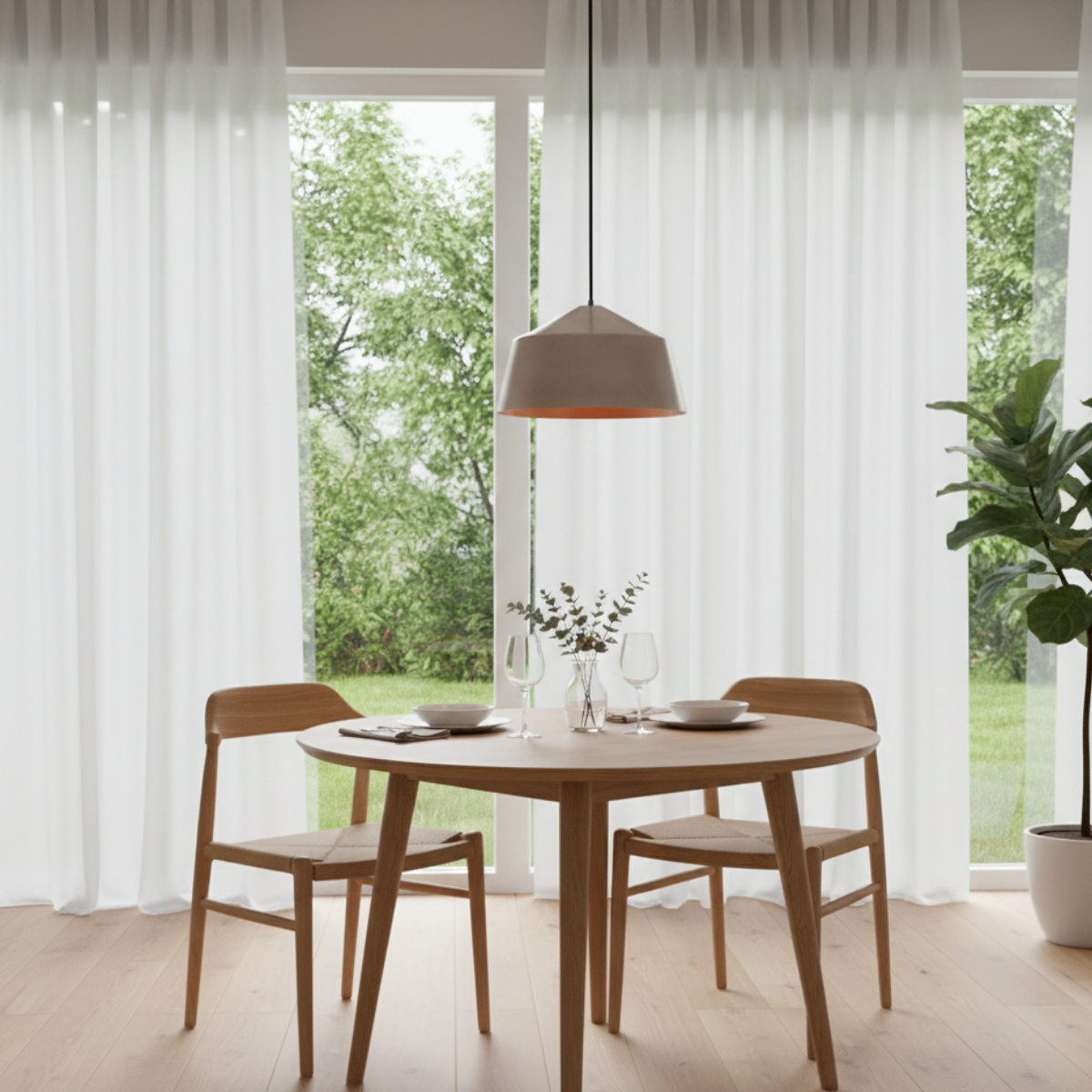 Modern Cone-Shaped Pendant Light