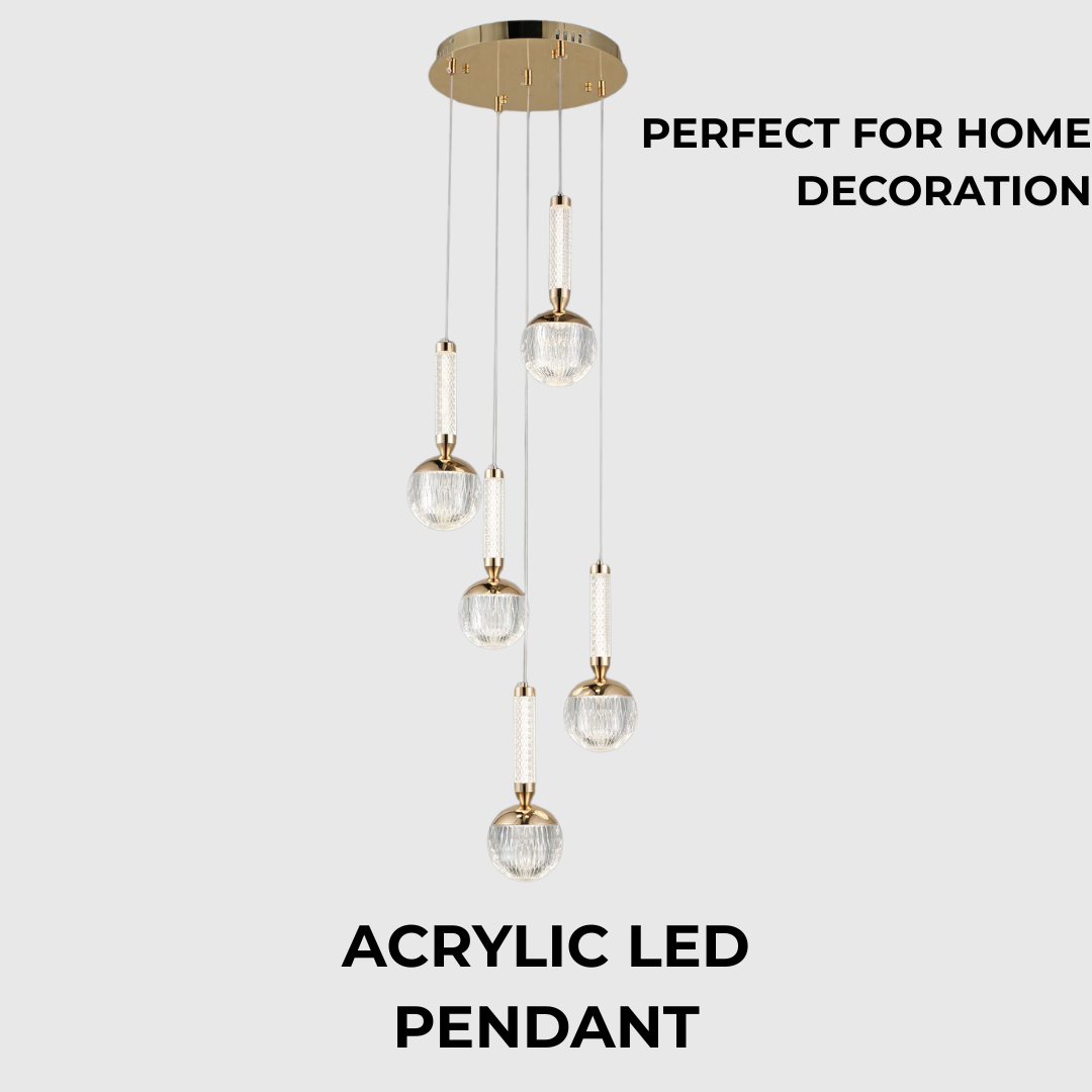 Modern Acrylic LED Ceiling Chandelier Light