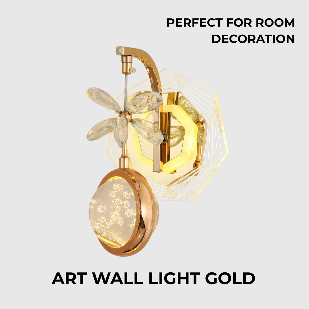 Luxury LED Crystal Acrylic Wall Lamp