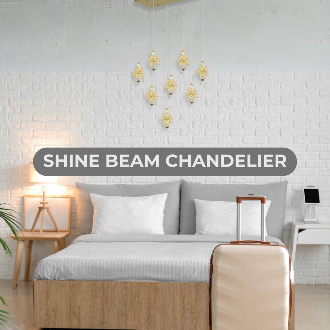 Modern Linear Crystal LED Ceiling Chandelier