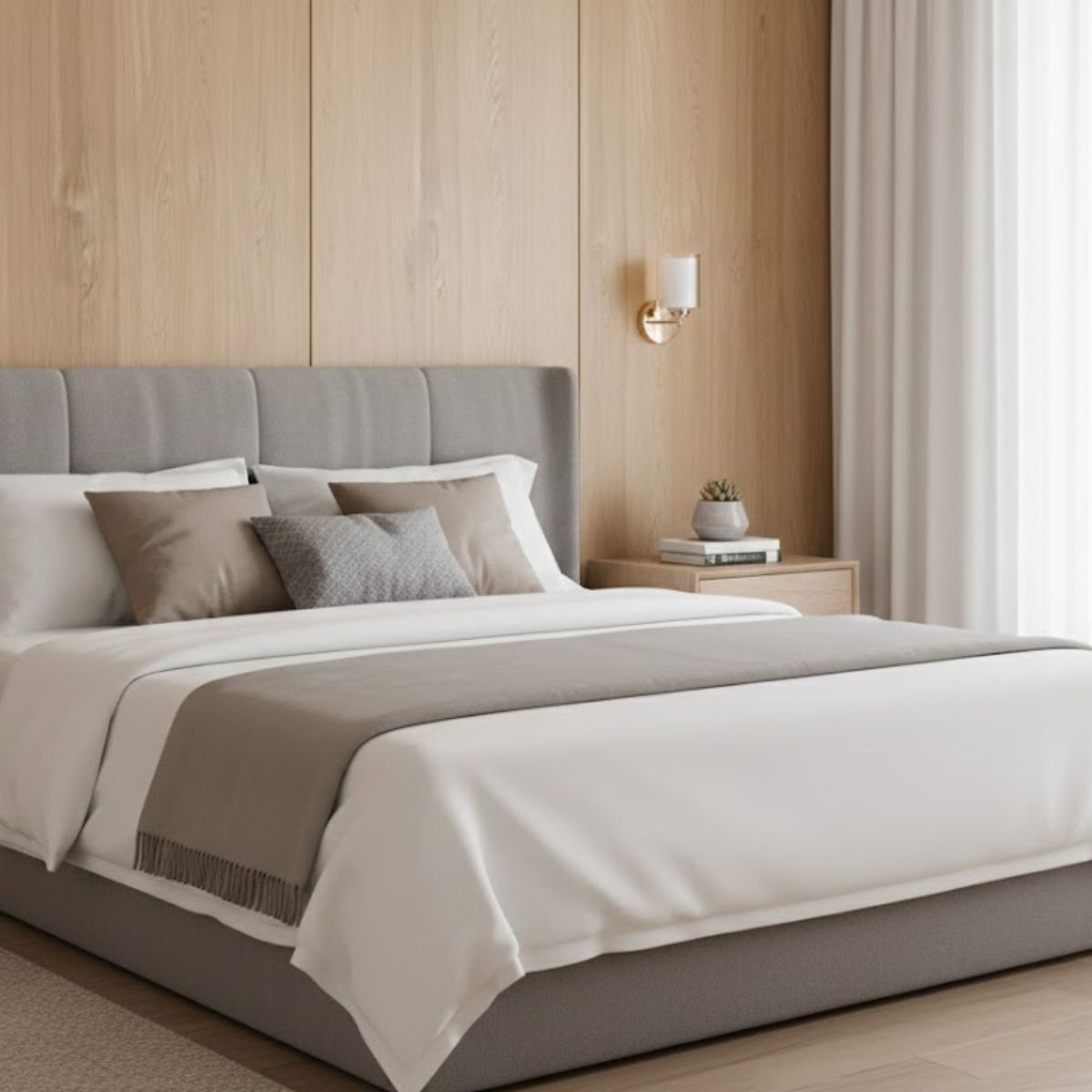 Contemporary Glass Cylinder Wall Sconce - Polished Chrome Finish