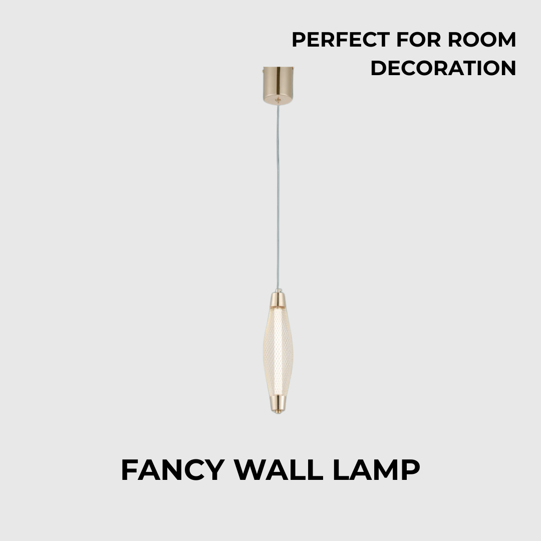 Modern Gold LED Pendant Ceiling Light