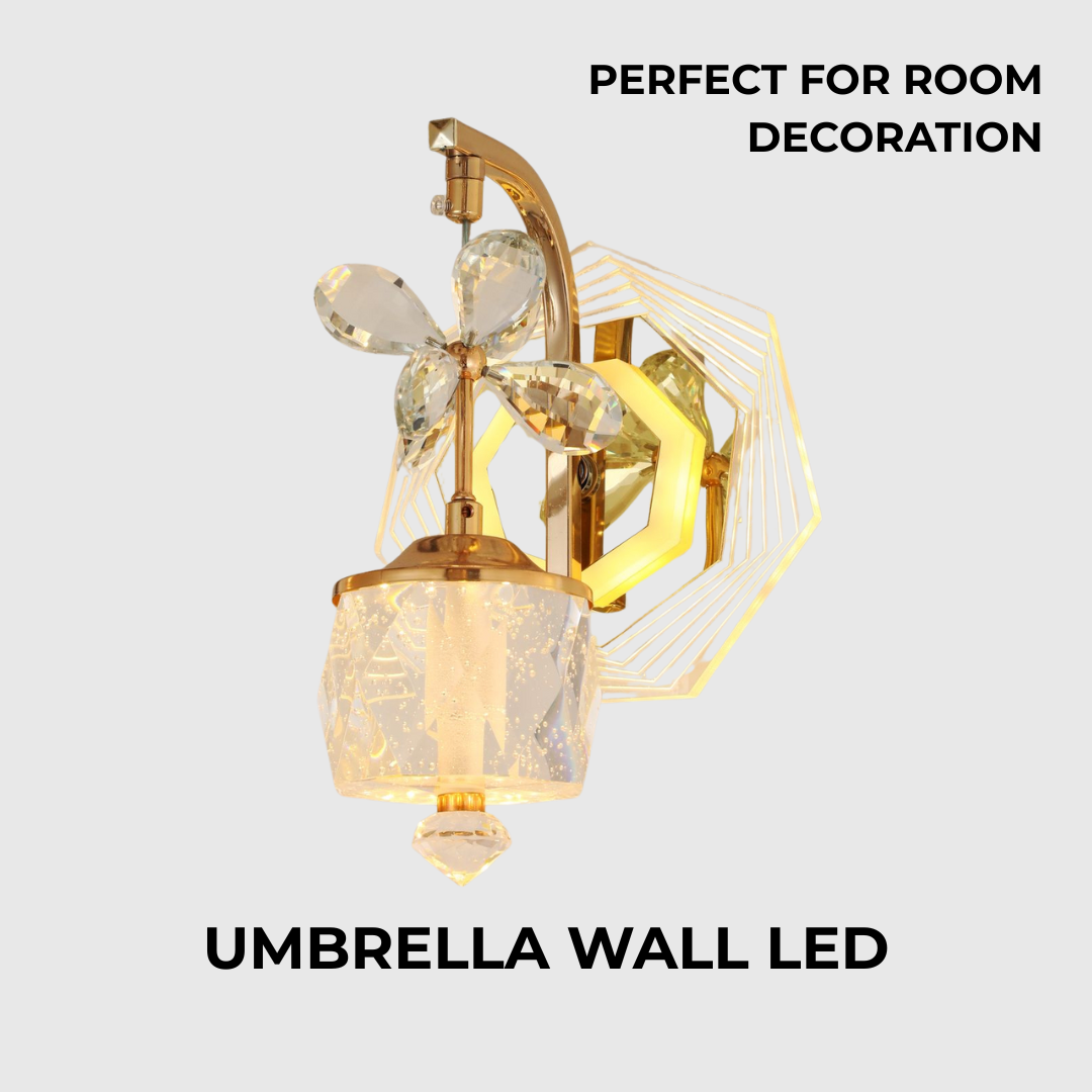 Modern Crystal Acrylic LED Wall Lamp