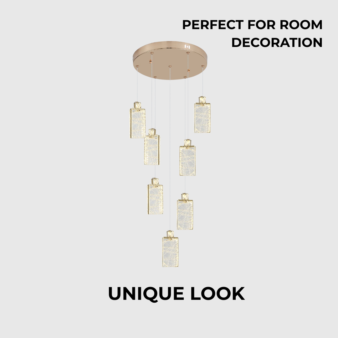 Premium Luxury Crystal LED Ceiling Chandelier