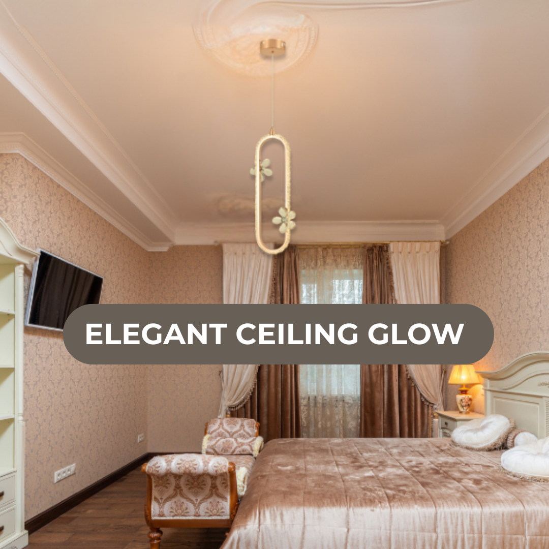 Luxury Crystal LED Single Pendant Light