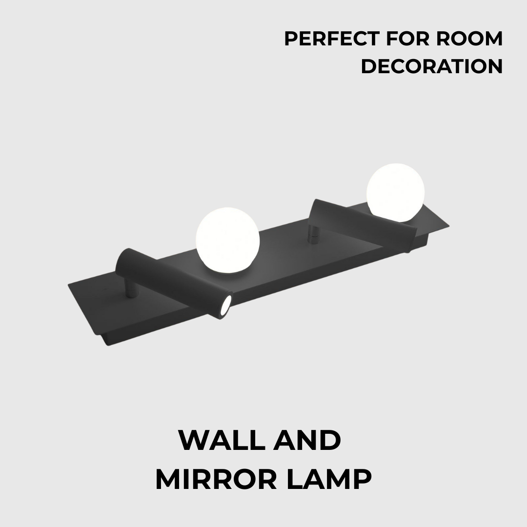 Modern LED Movable Wall Mirror Lamp