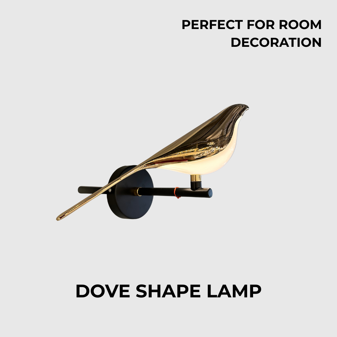 Modern Dove LED Decorative Wall Light