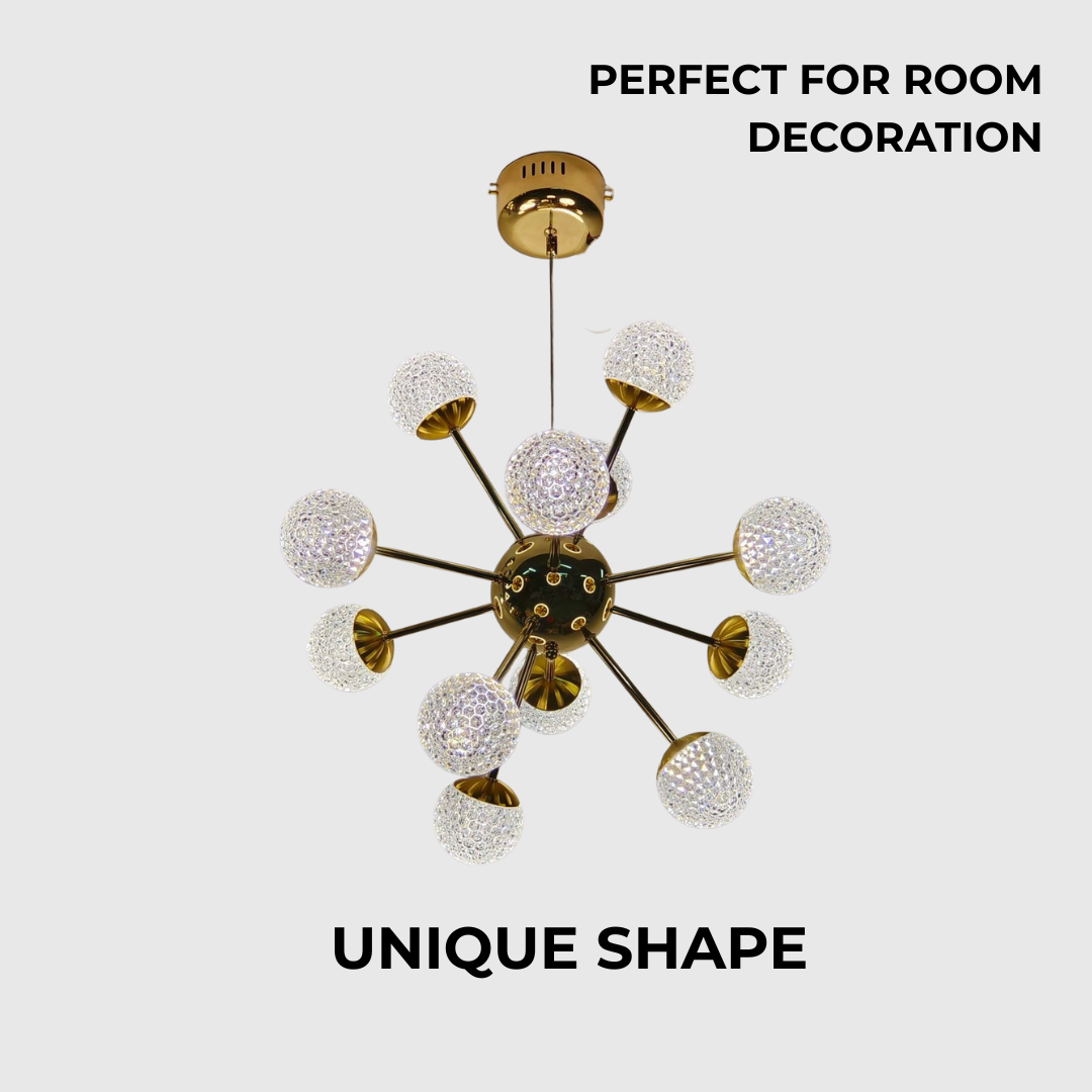 Adjustable LED Lightball Ceiling Chandelier